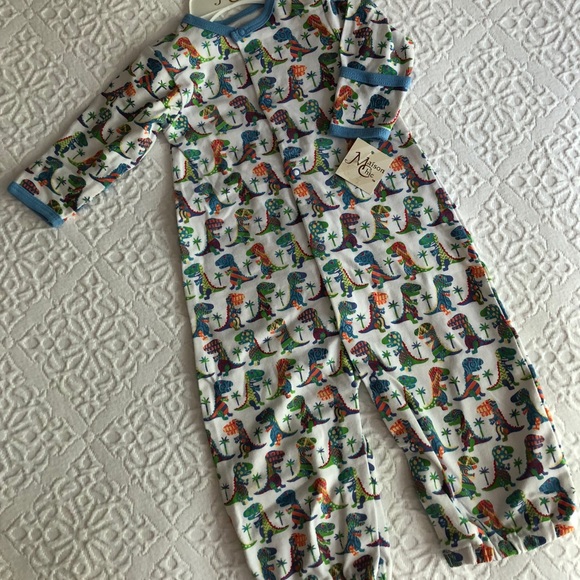 Baby Boy Dinosaur Sleeper - Picture 2 of 4